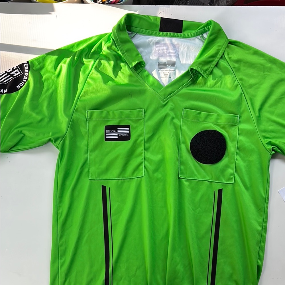 USSF Soccer Referee Jersey AS